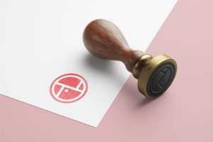 Free Wooden Stamp Mockup (PSD)