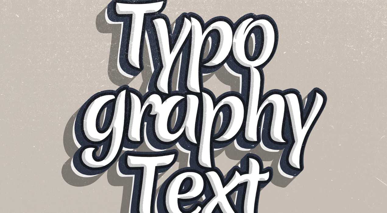 Freebie: Typography PSD Text Effect