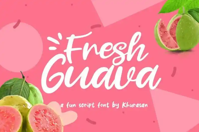 Fresh Guava Script Font