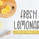 Fresh Lemonade Font