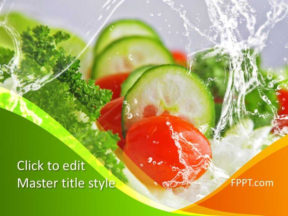 Fresh Market PowerPoint Template