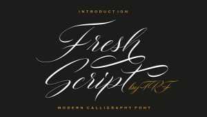 Fresh Script Font › Fontesk