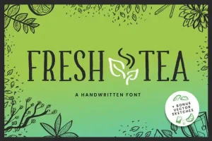 Fresh Tea - A fancy handwritten font