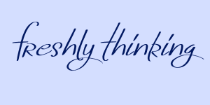 Freshly Thinking Font