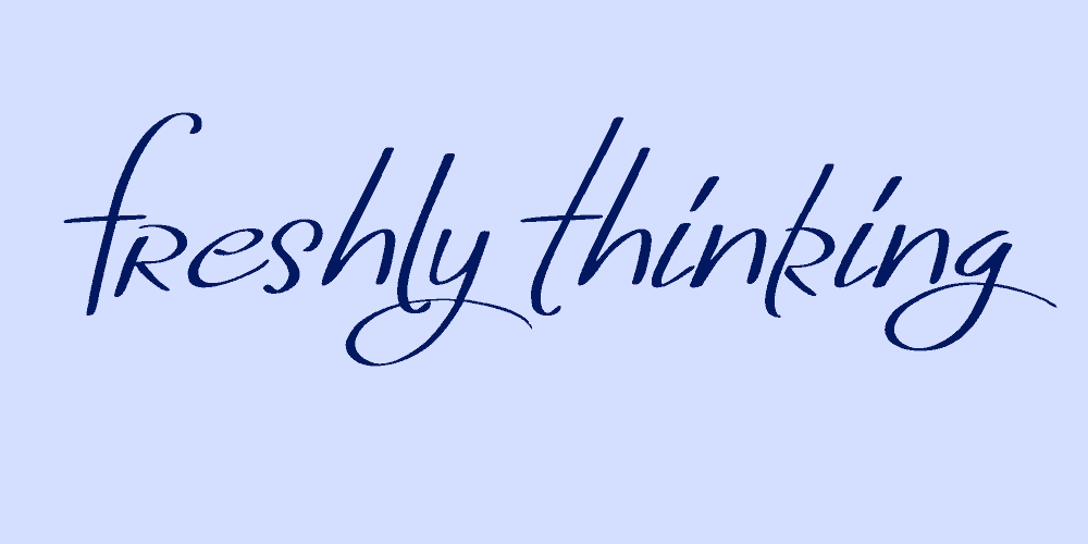Freshly Thinking Font
