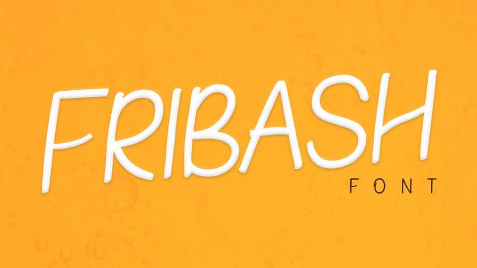 Fribash Font › Fontesk