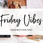 Friday Vibes Handwritten Font