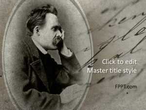 Friedrich Nietzsche PowerPoint Template
