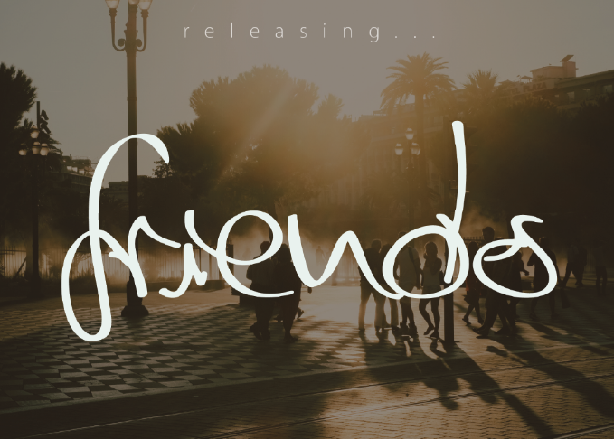 Friends Script Font