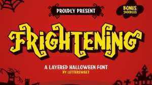 Frightening Font › Fontesk