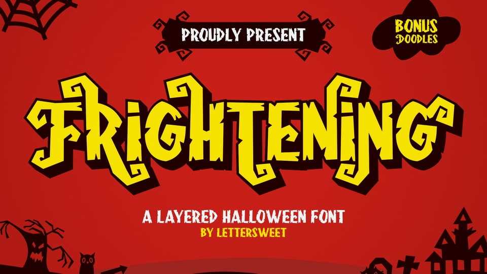 Frightening Font › Fontesk