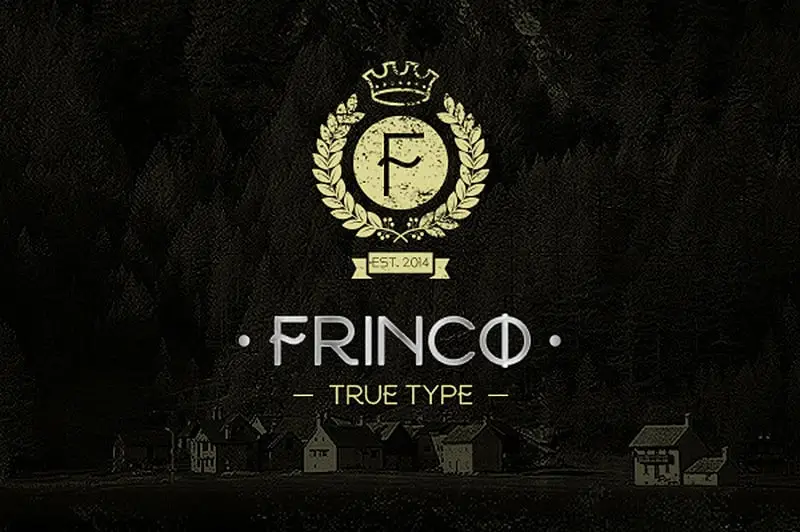 Frinco Font