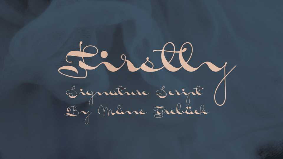 Fristly Script Font › Fontesk