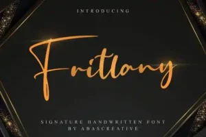 Fritlany Script Font