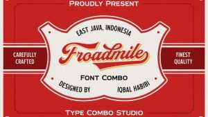 Froadmile Script Font › Fontesk