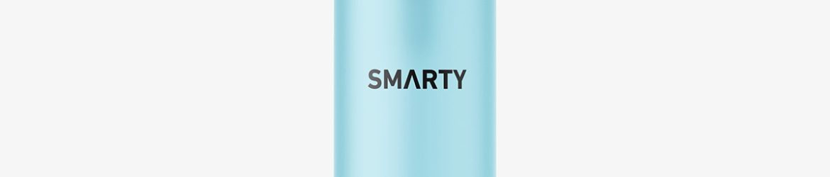 Frosted airless bottle mockup
