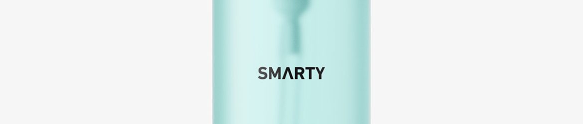Frosted airless bottle mockup