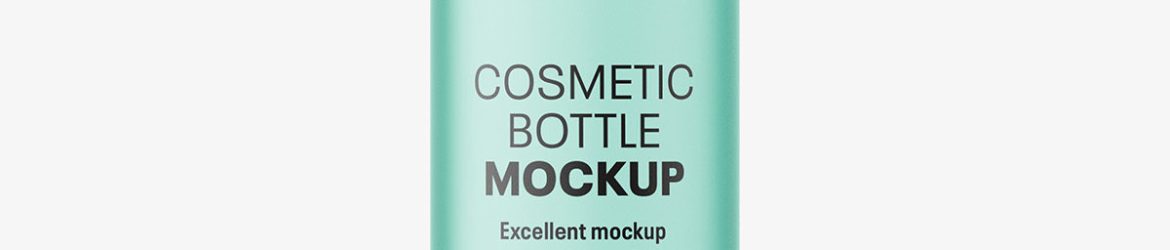Frosted bottle with disctop/ 250 ml