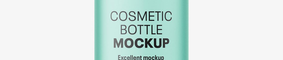 Frosted bottle with disctop / 500 ml
