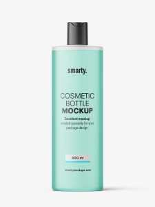 Frosted bottle with disctop / 500 ml