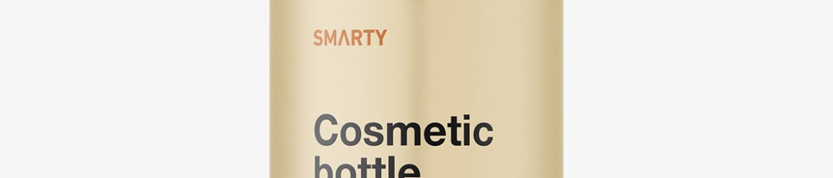 Frosted bottle with pump dispenser mockup Frosted bottle with pump dispenser mockup