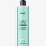 Frosted bottle with pump mockup / 250 ml - Free PSD Download Frosted bottle with pump mockup / 250 ml