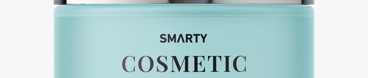Frosted jar mockup