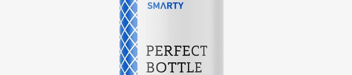 Frosted pump bottle mockup