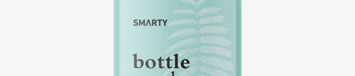 Frosted rectangle pump bottle mockup