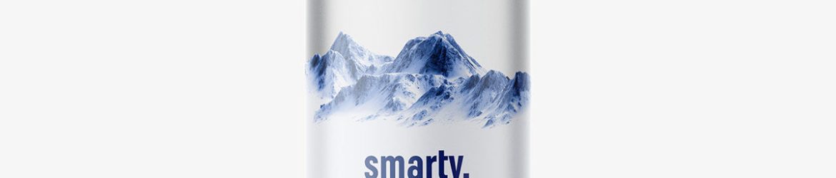 Frosted vodka bottle mockup Frosted vodka bottle mockup
