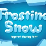 Frostine Snow Display Font