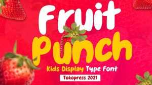 Fruit Punch Font › Fontesk