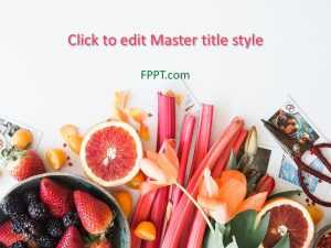 Fruits Presentation Template