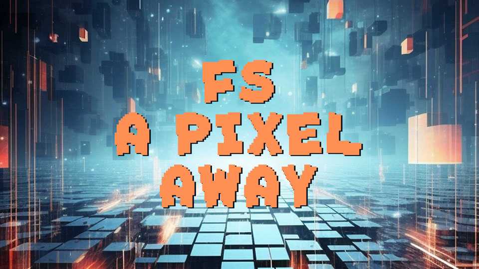 FS A Pixel Away Font › Fontesk