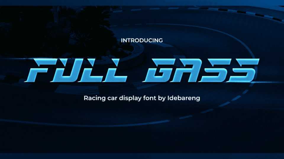 Full Gass Font › Fontesk