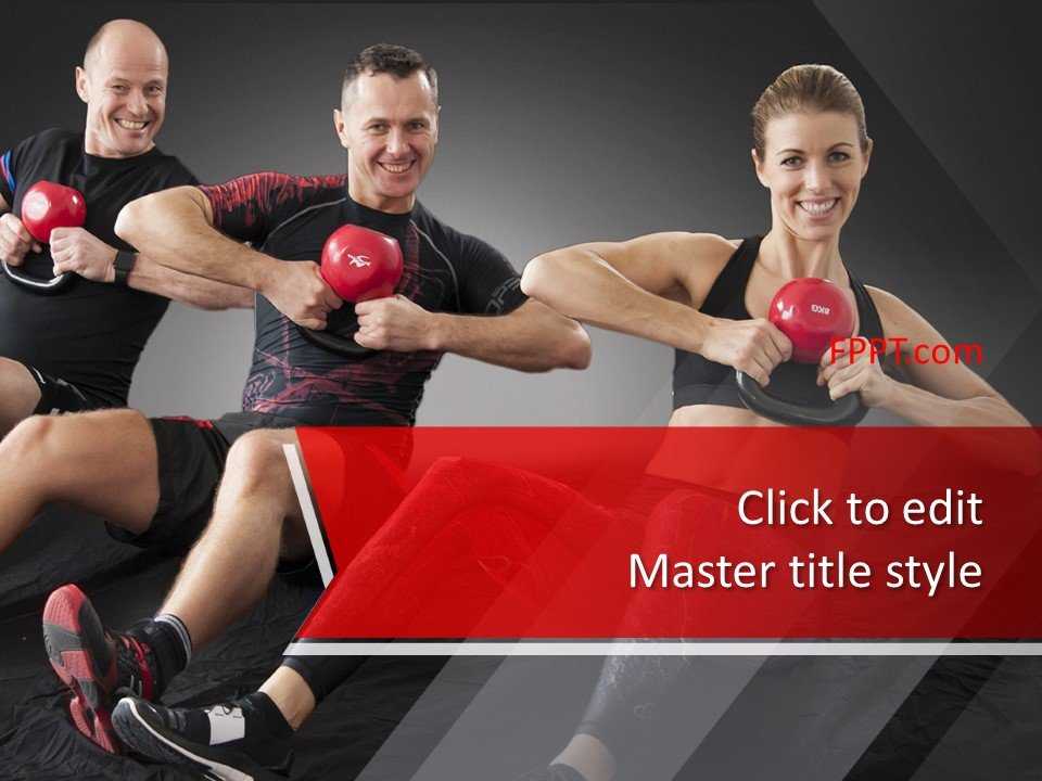 Functional Fitness PowerPoint Template