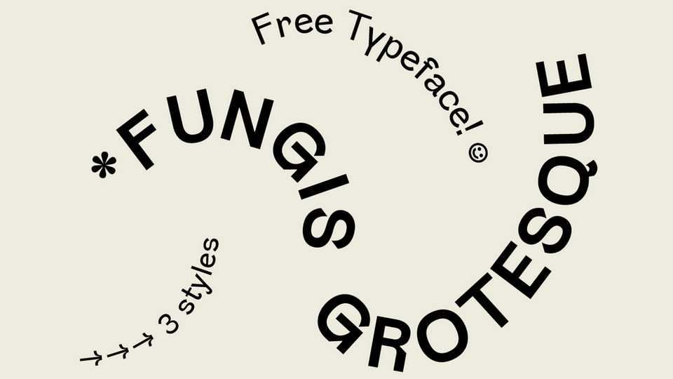 Fungis Grotesque Font Family › Fontesk