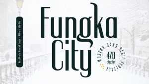 Fungka City Modern Sans Serif Font › Fontesk