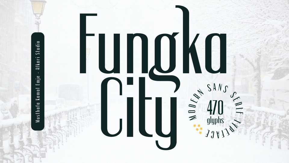 Fungka City Modern Sans Serif Font › Fontesk