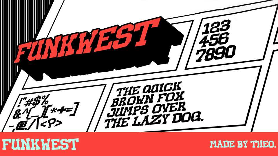 Funkwest Font › Fontesk