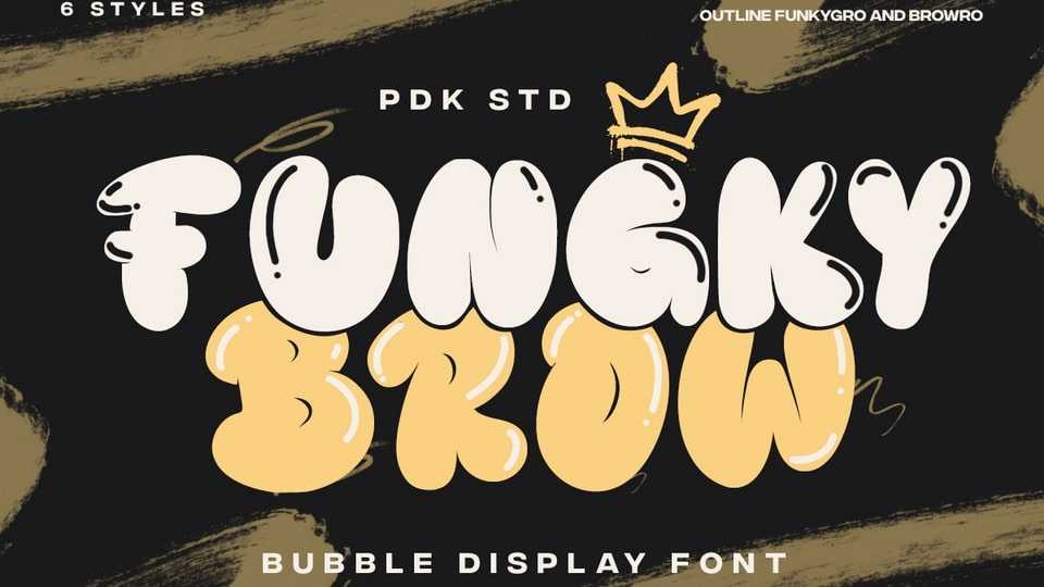Funky Brow Font › Fontesk