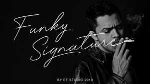 Funky Signature Font › Fontesk