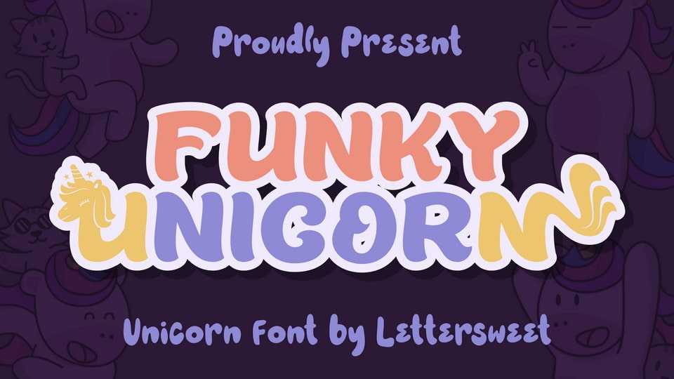 Funky Unicorn Font › Fontesk