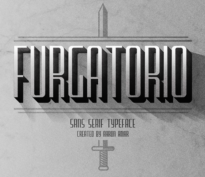 Furgatorio Sans Typeface