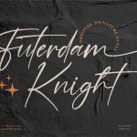 Futerdam Knight Font