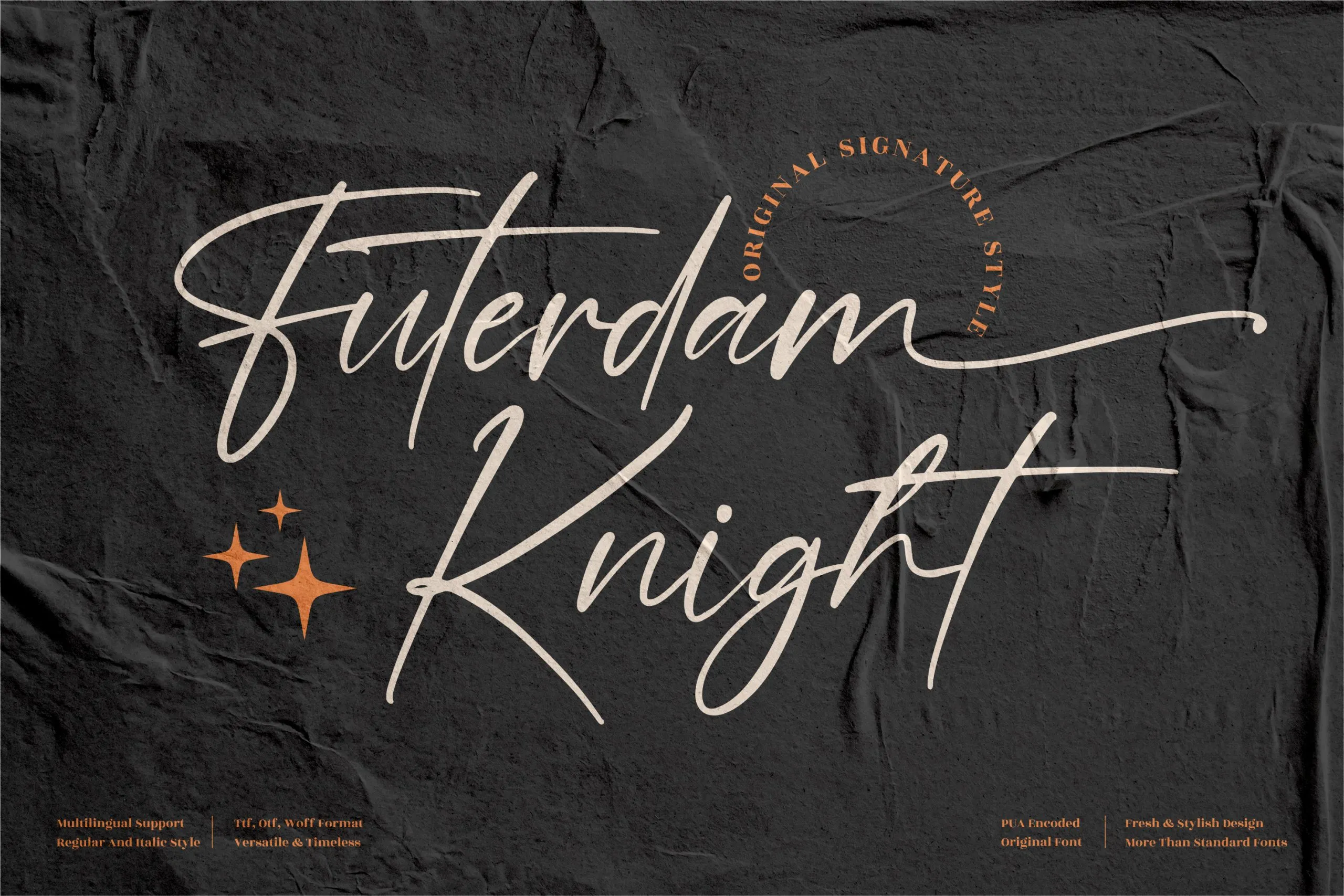 Futerdam Knight Font