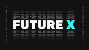 Future X Typeface › Fontesk
