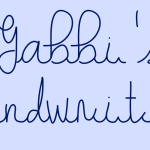 Gabbi's Handwriting font - Fonte Grátis Gabbi's Handwriting font