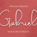Gabriel Font - Fonte Grátis Gabriel Font