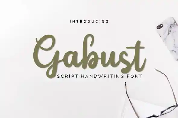 Gabust Script Font